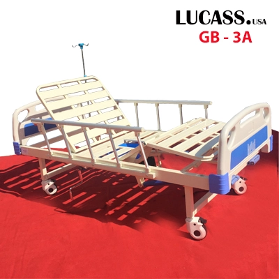 giường y tế 3 tay quay lucass gb-3a