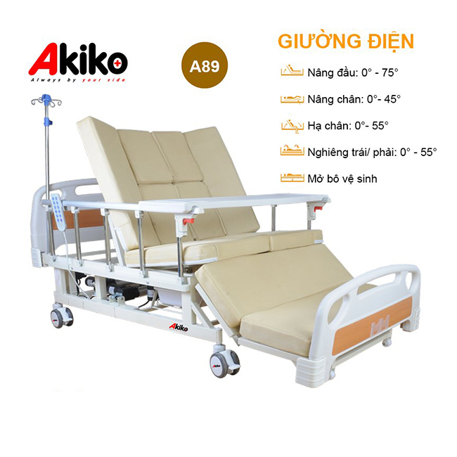 giường điện bệnh nhân akiko a89