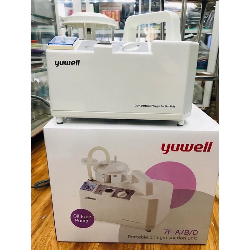 máy hút dịch 1 bình Yuwell 7E-A