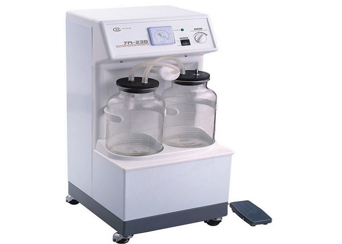 máy hút dịch 2 bình Yuwell 7a-23b