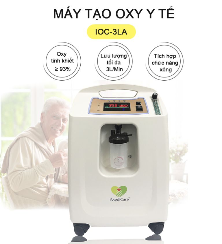 máy tạo oxy bình oxy y tế