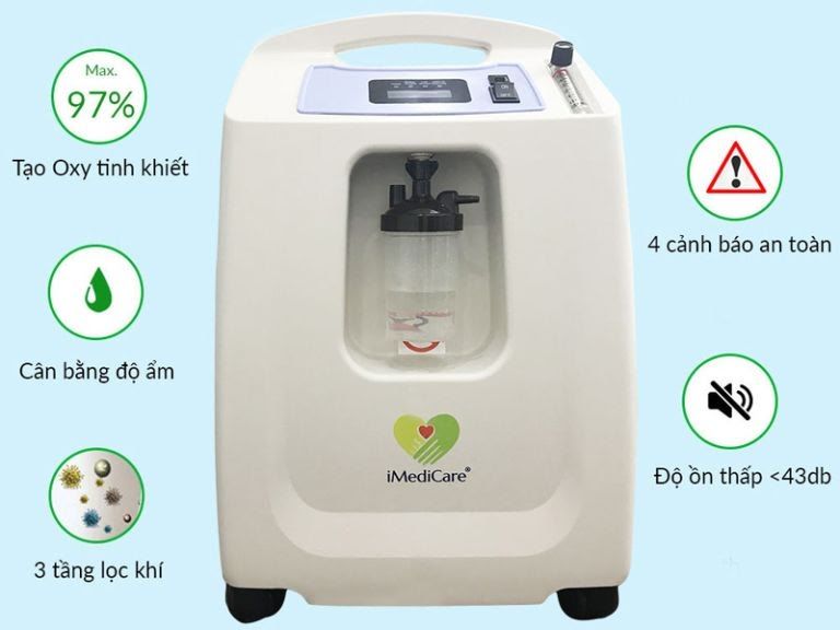 máy tạo oxy 5 lít imedicare
