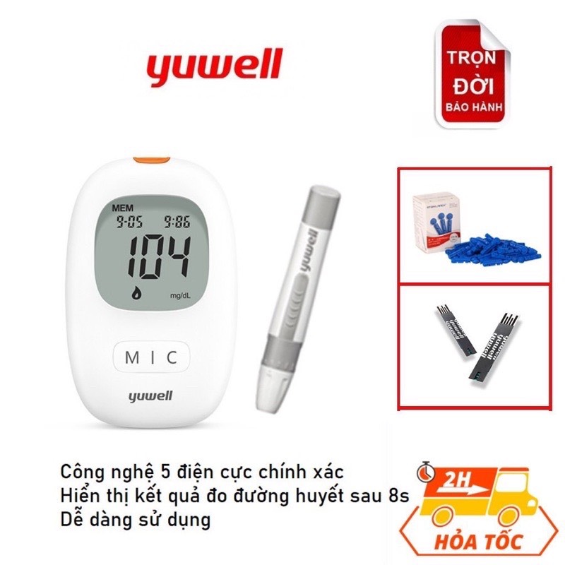 máy đo đường huyết Yuwell 710
