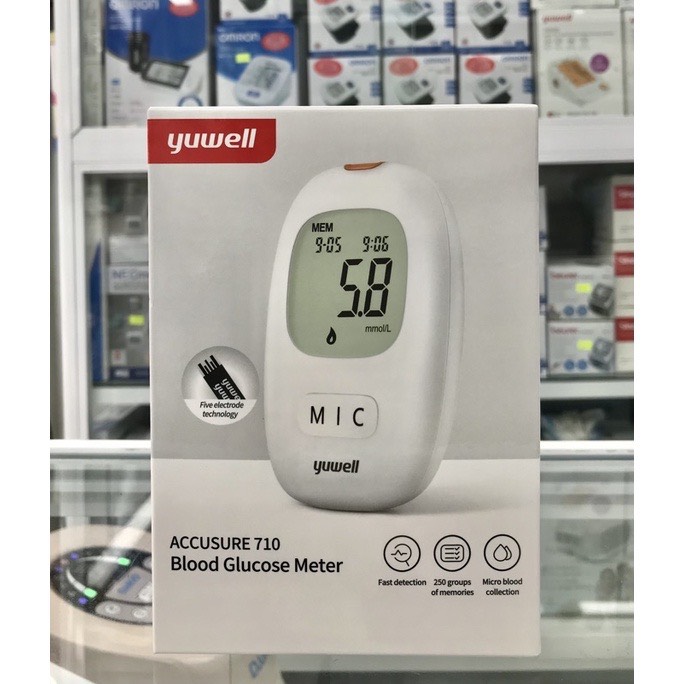 máy thử đường huyết Yuwell 710