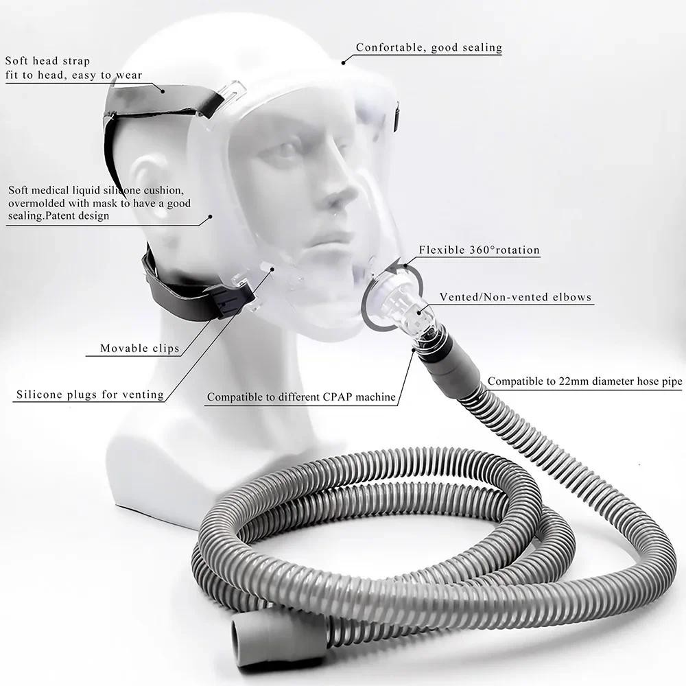 Ống thở tiêu chuẩn 22mm cho máy trợ thở Bipap, Cpap