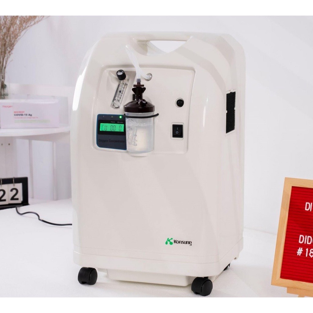 Máy tạo oxy 5 lít / phút Konsung KSOC-5 có chức năng khí dung