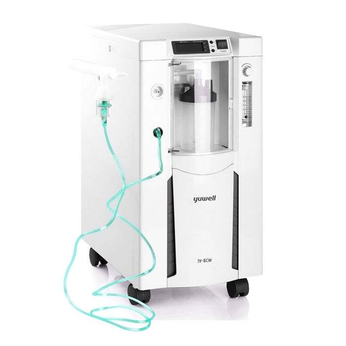 Máy tạo Oxy Yuwell 5 lít 7F-5CW Mini