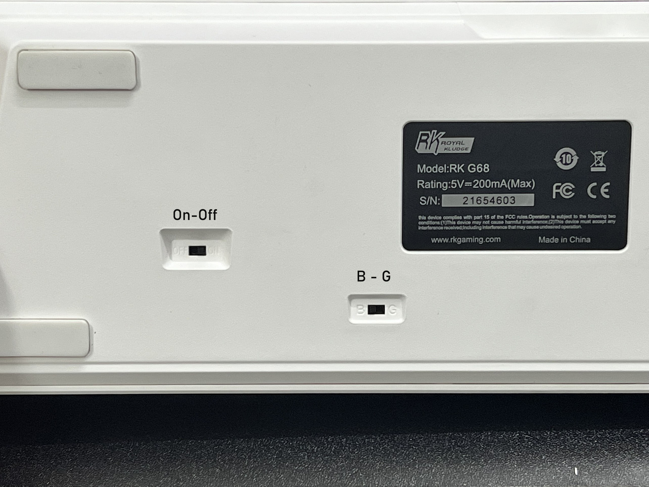HDSD RK G68