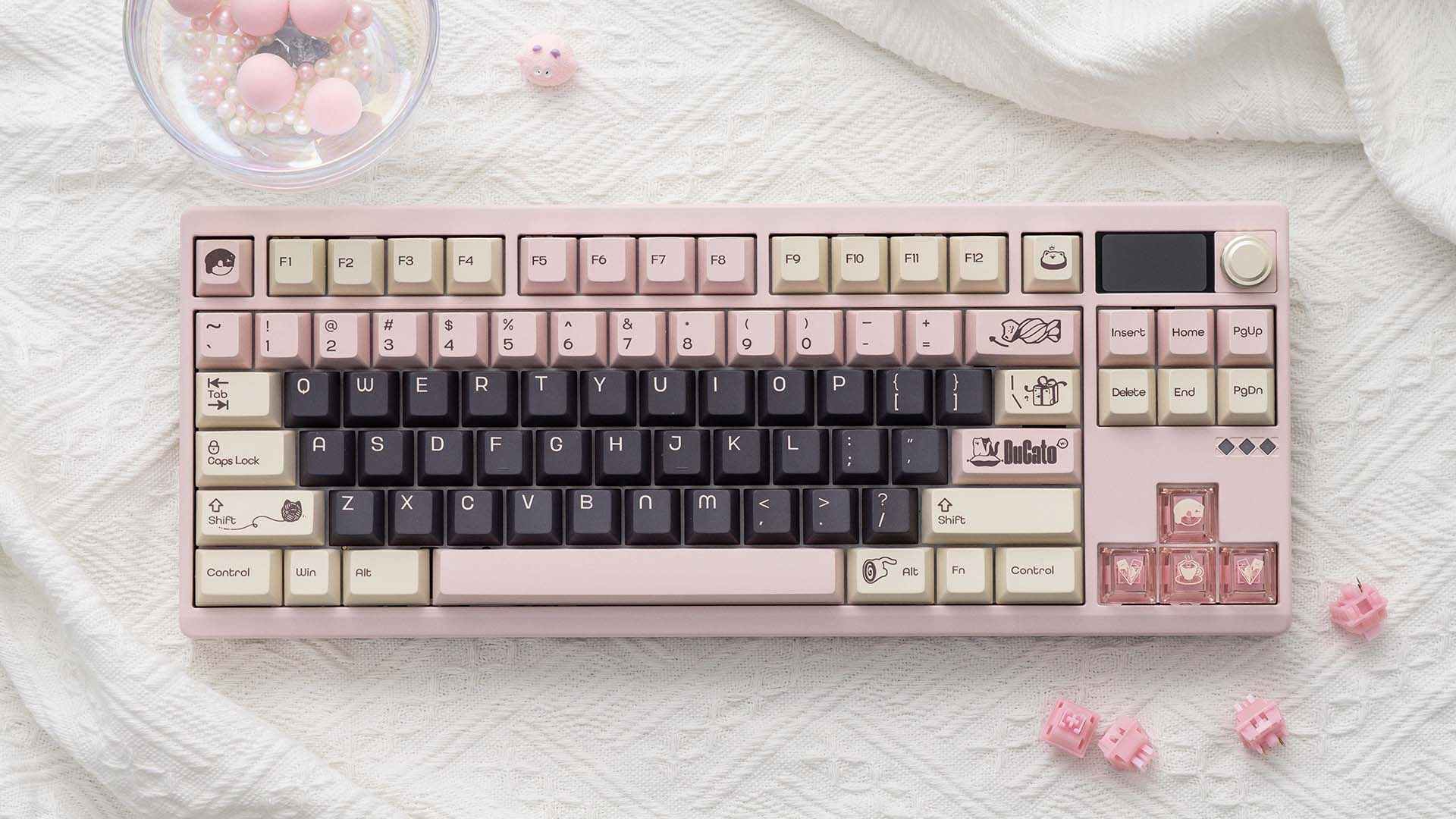 [Extra GB] Zoom TKL DYNA - Strawberry Icecream