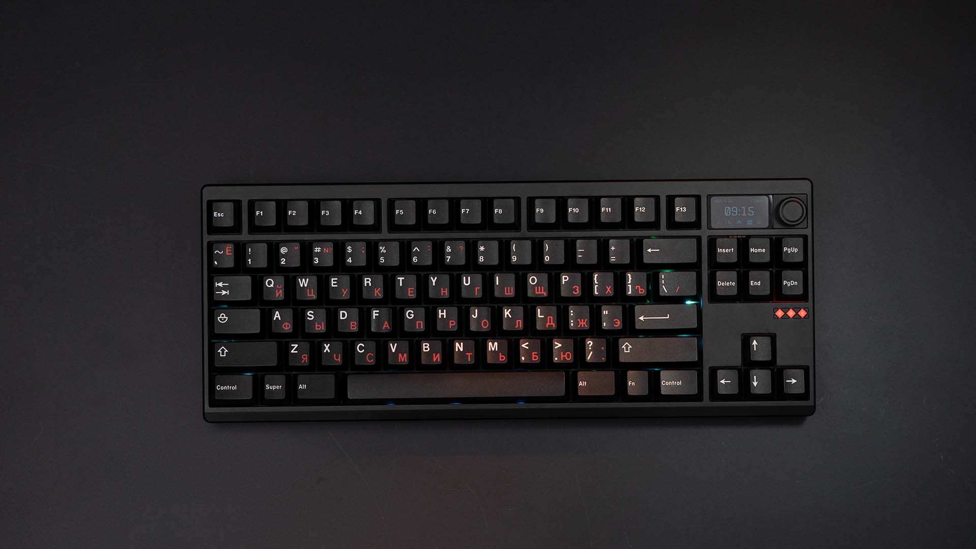 [Extra GB] Zoom TKL DYNA -  Anod Black (Chamfer)