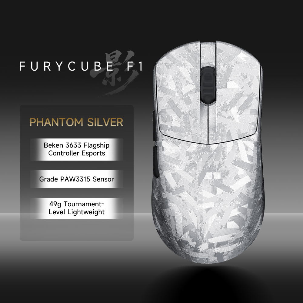 Chuột Furycube F1 Carbon Wireless