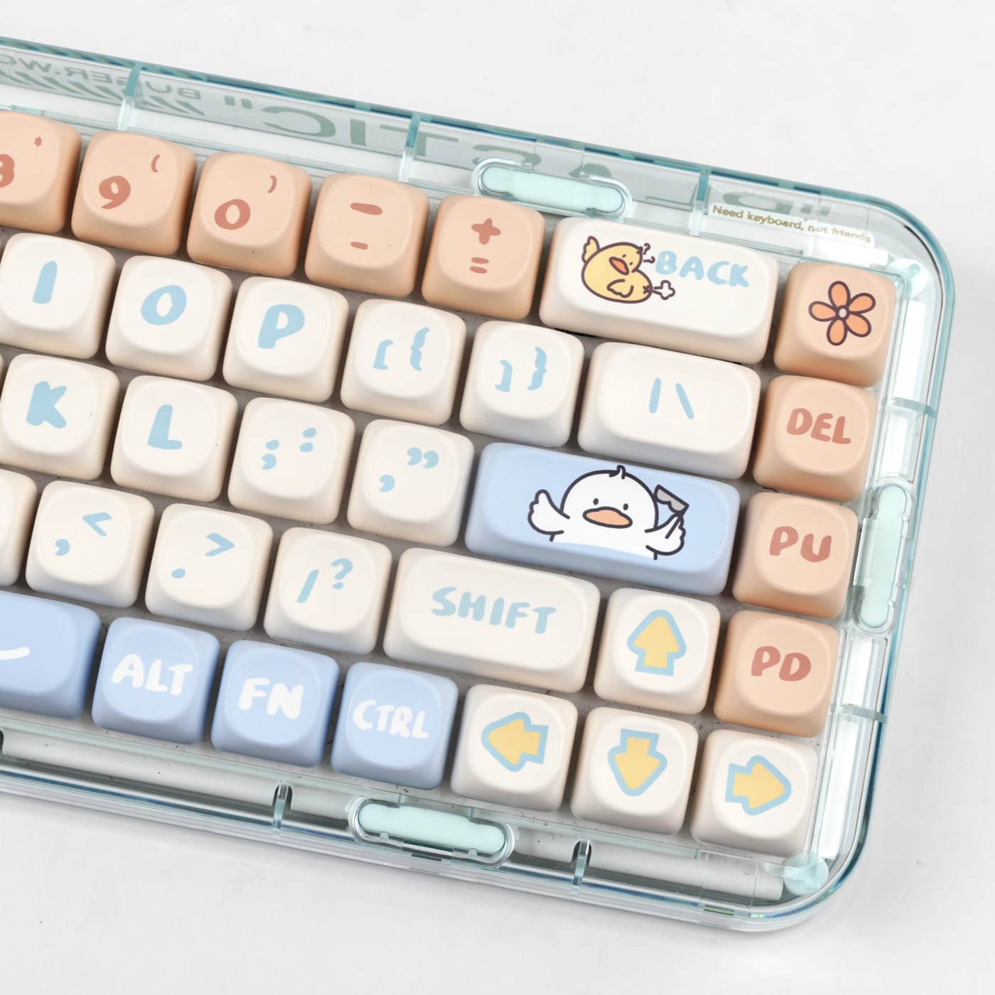 Keycap MOA Vịt Con PBT Dyesub