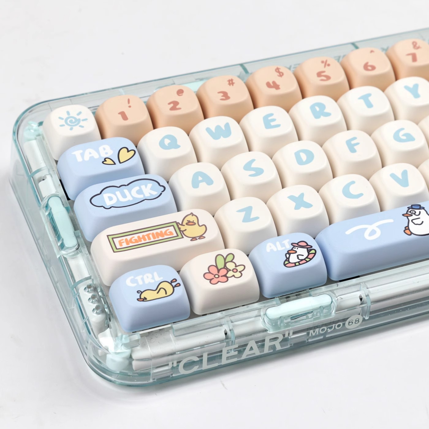 Keycap MOA Vịt Con PBT Dyesub