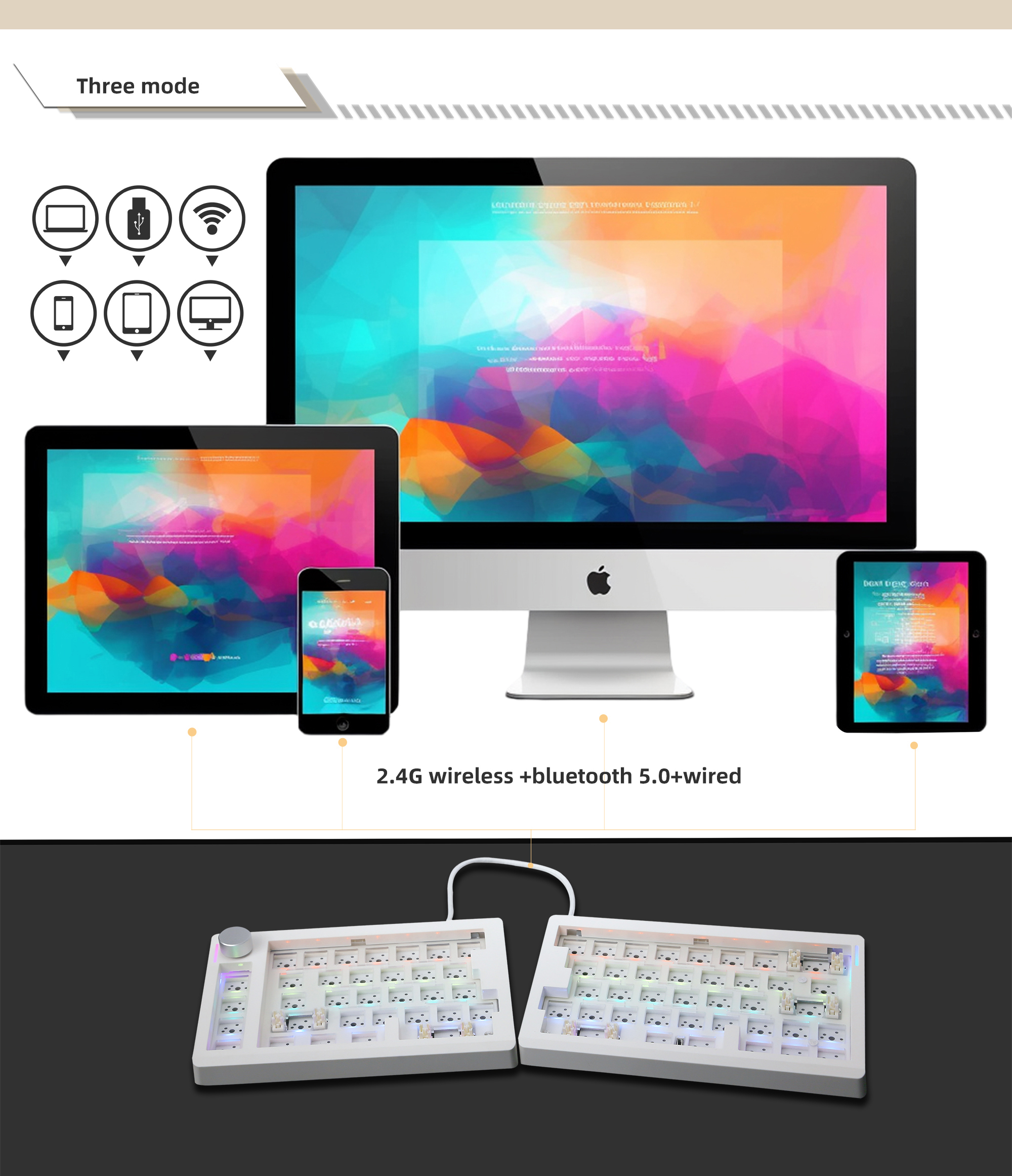 [In Stock] KIT bàn phím cơ GMK70