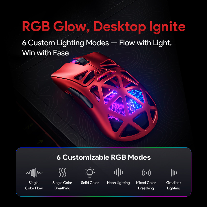 [In Stock] Chuột gaming không dây FURYCUBE G11