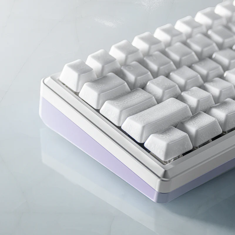 Keycap sứ Cerakey V2 - White Crazed