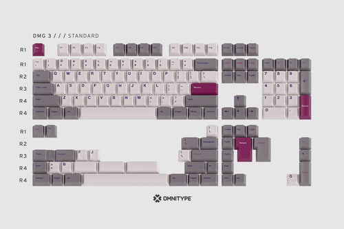 Keycap Cherry GMK DMG 3 Base + Novelties