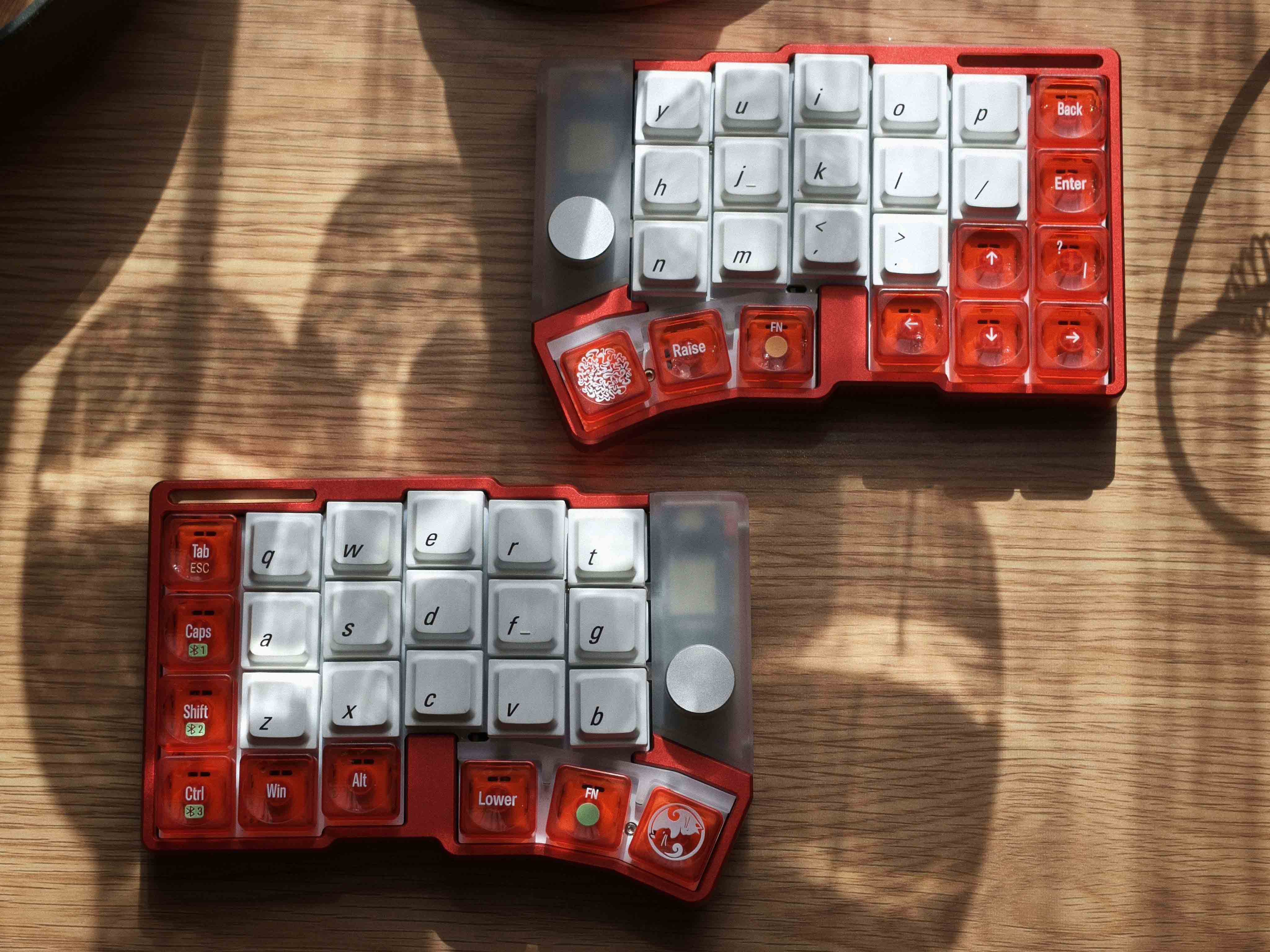 [Extra GB] Bàn phím Cornix Prebuilt | Split Keyboard | Nhôm CNC | Tách đôi Công thái học