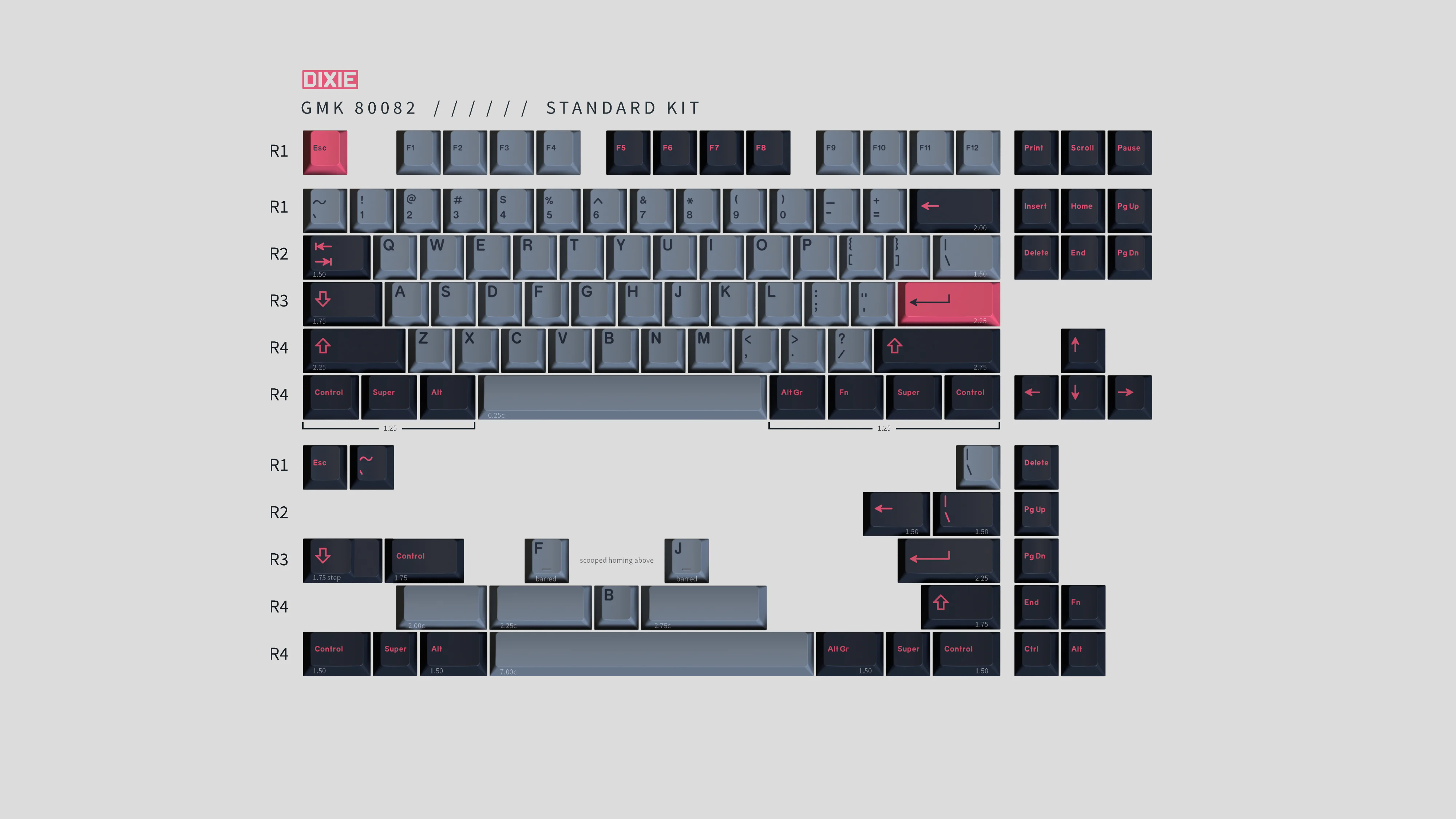 Keycap Cherry GMK 80082