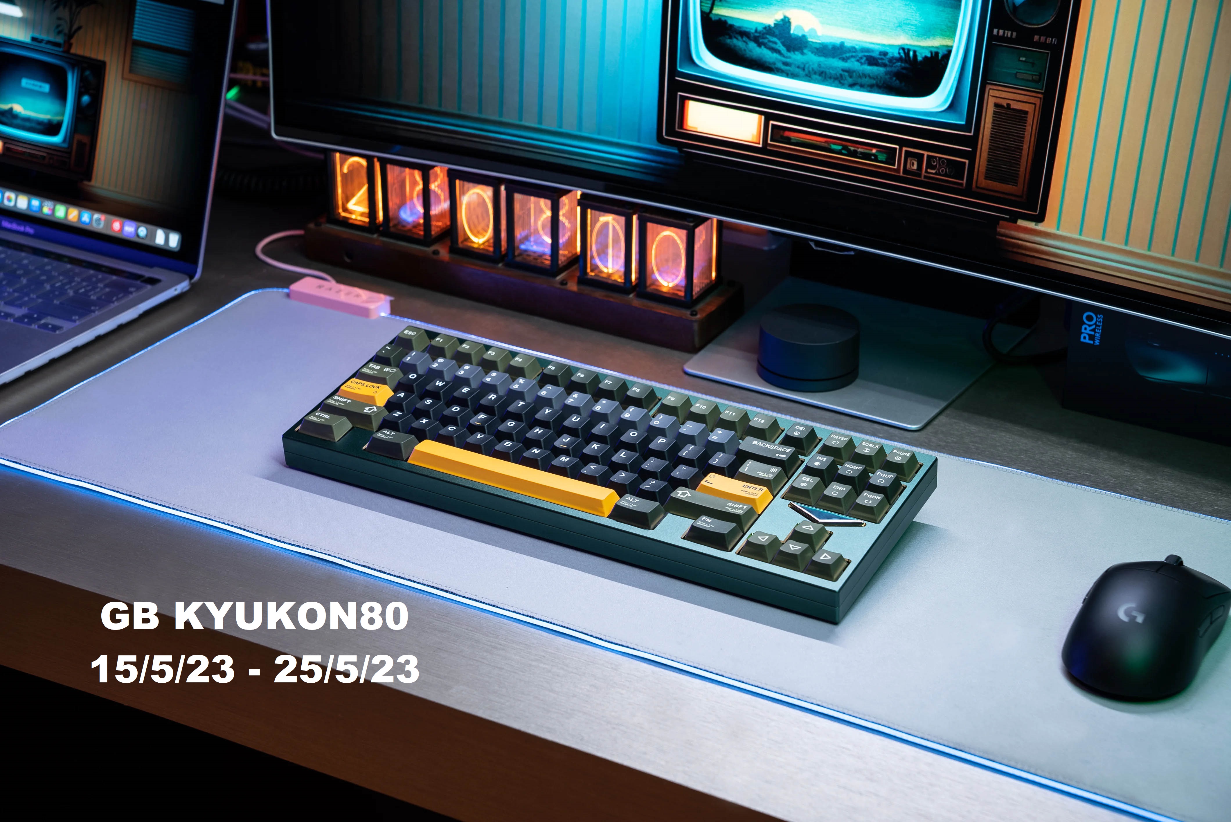 [In Stock] Kyukon80 Keyboard KIT