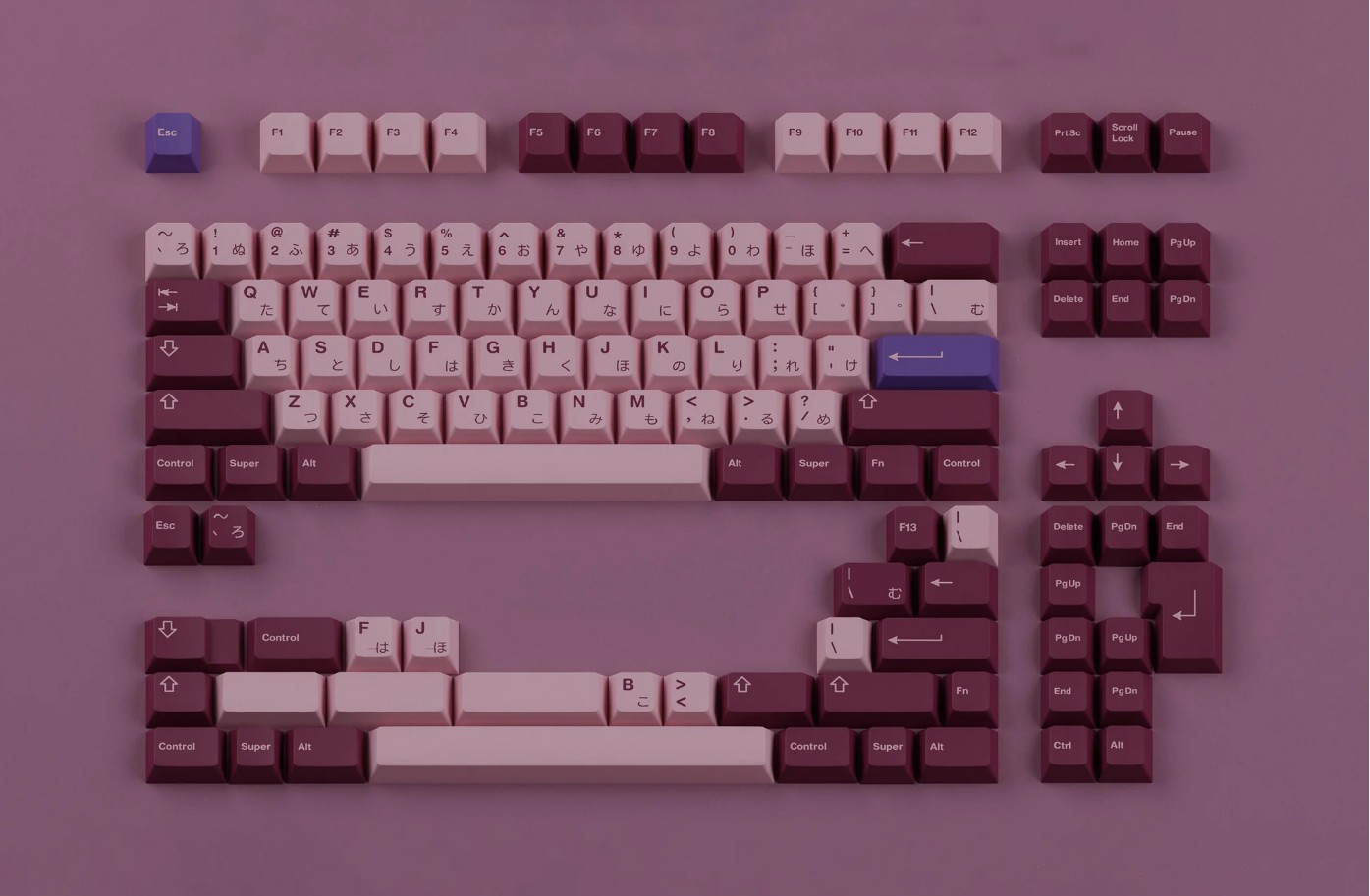 Keycap Cherry GMK CYL Blossom ABS Doubleshot