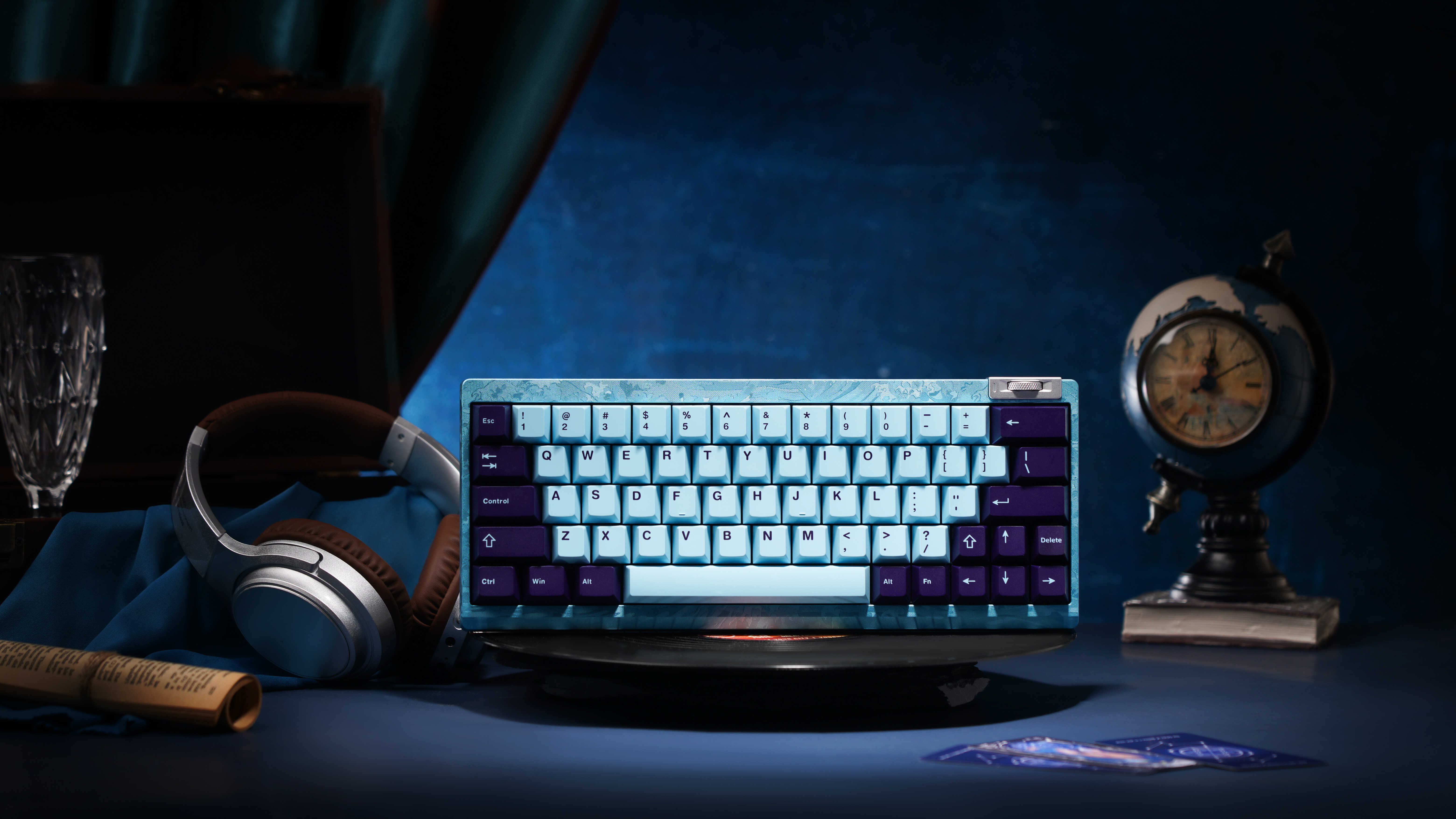 [GB] Zoom64 Mechanial Keyboard Kit - Glacier Startrail