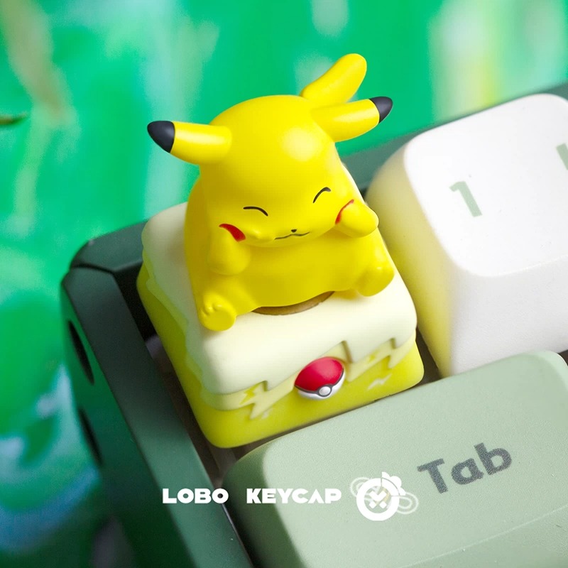 Keycap Artisan Lobo Pokemon