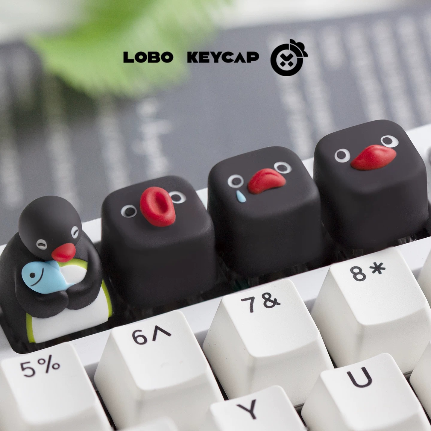 Keycap Artisan Lobo Pingu