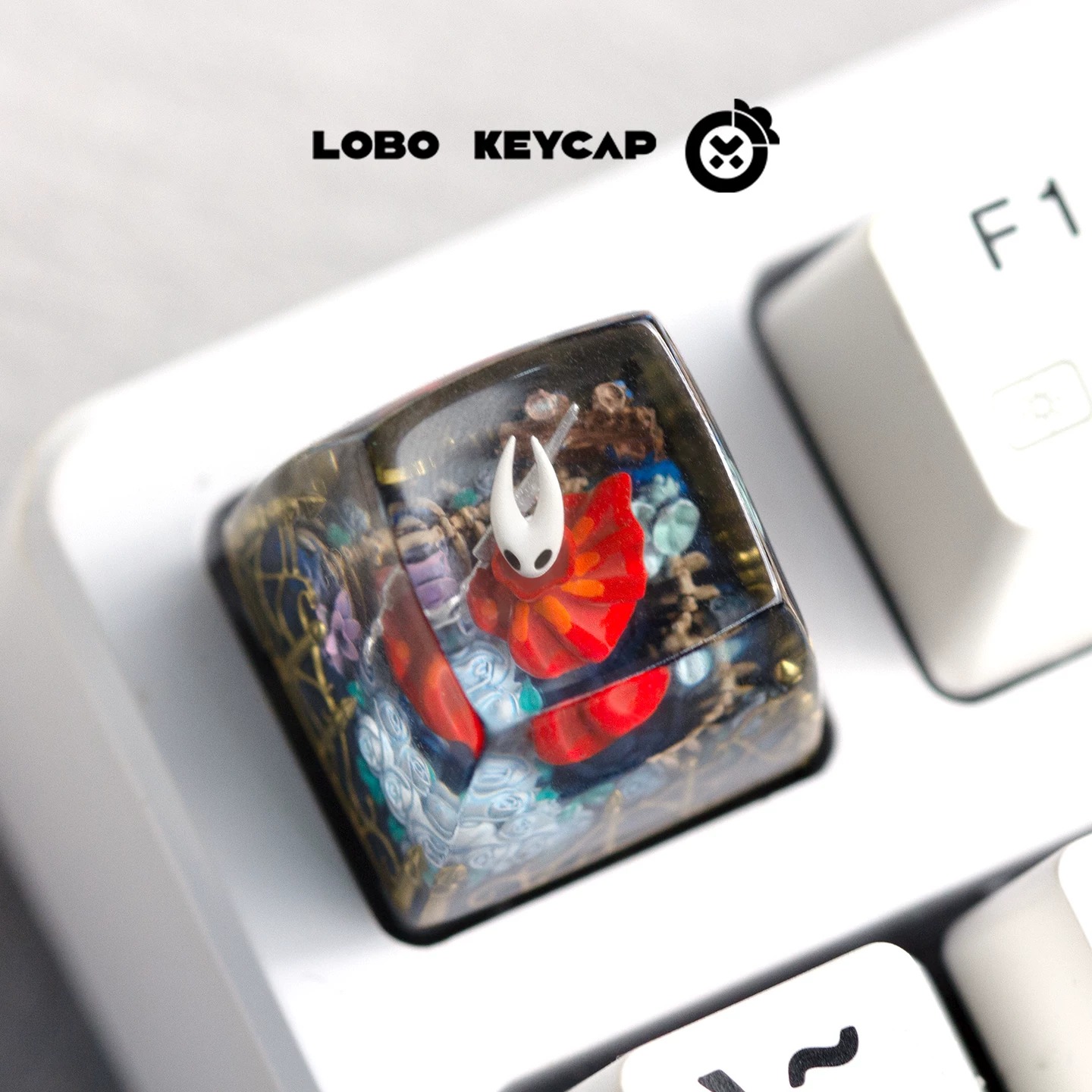 Keycap Artisan Lobo Hollow Knight Resin - Hornet