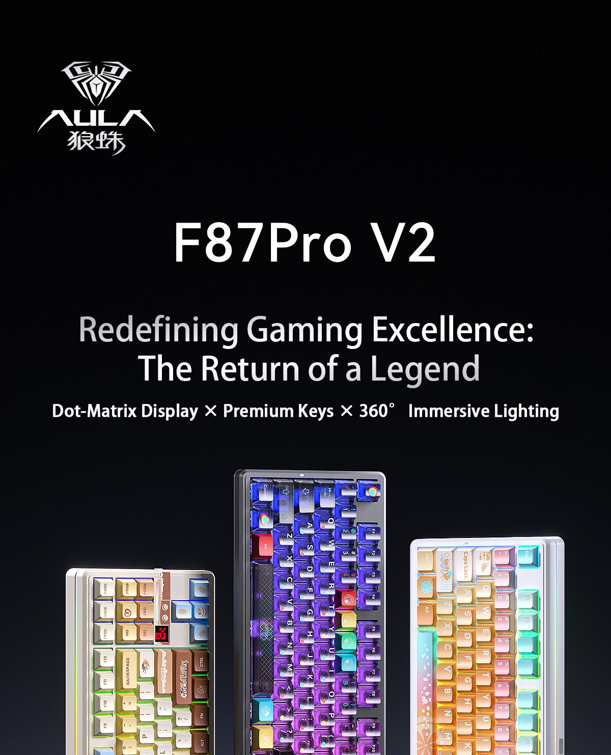 [In Stock] AULA F87 PRO V2