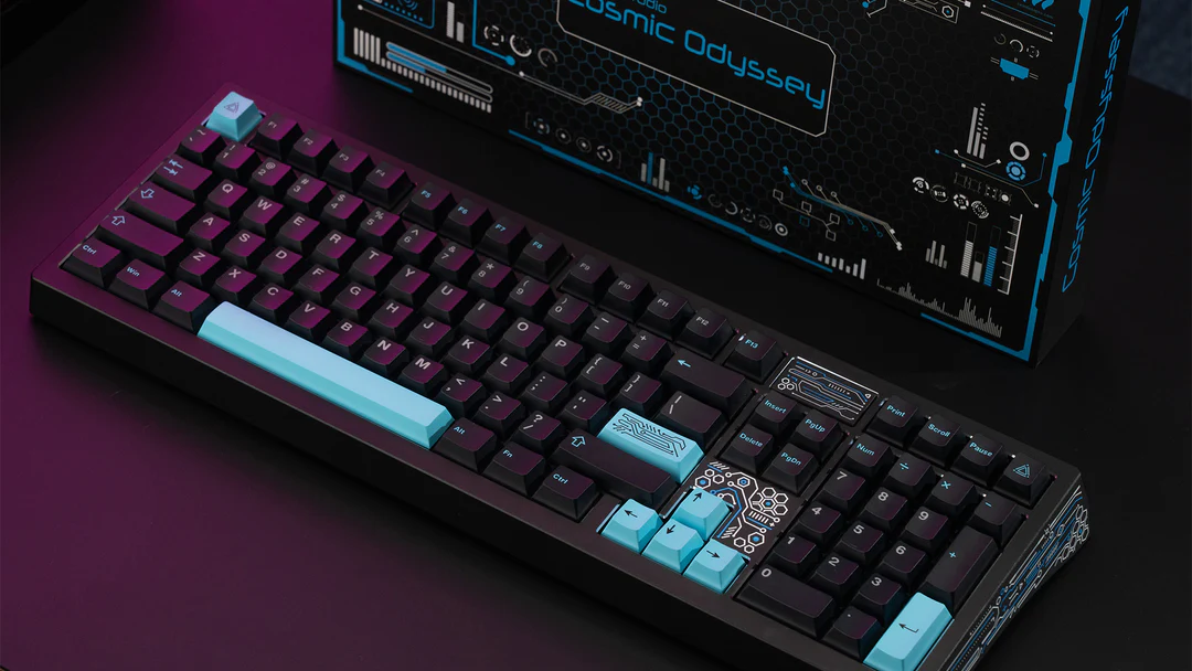 Keycaps WS Cosmic Odyssey Cherry PBT Doubleshot