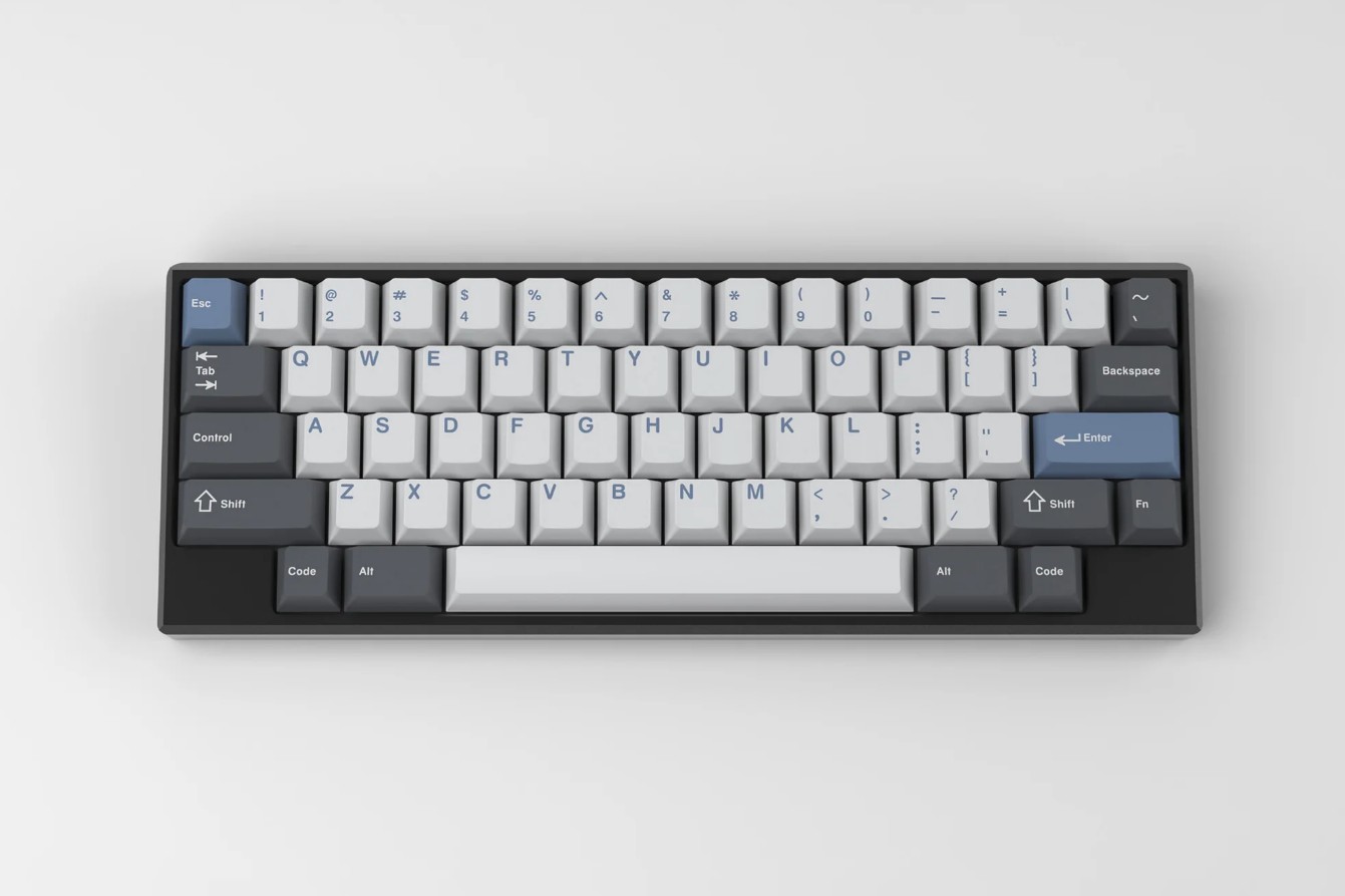 Keycap GMK CYL Arctic Profile Cherry ABS Doubleshot