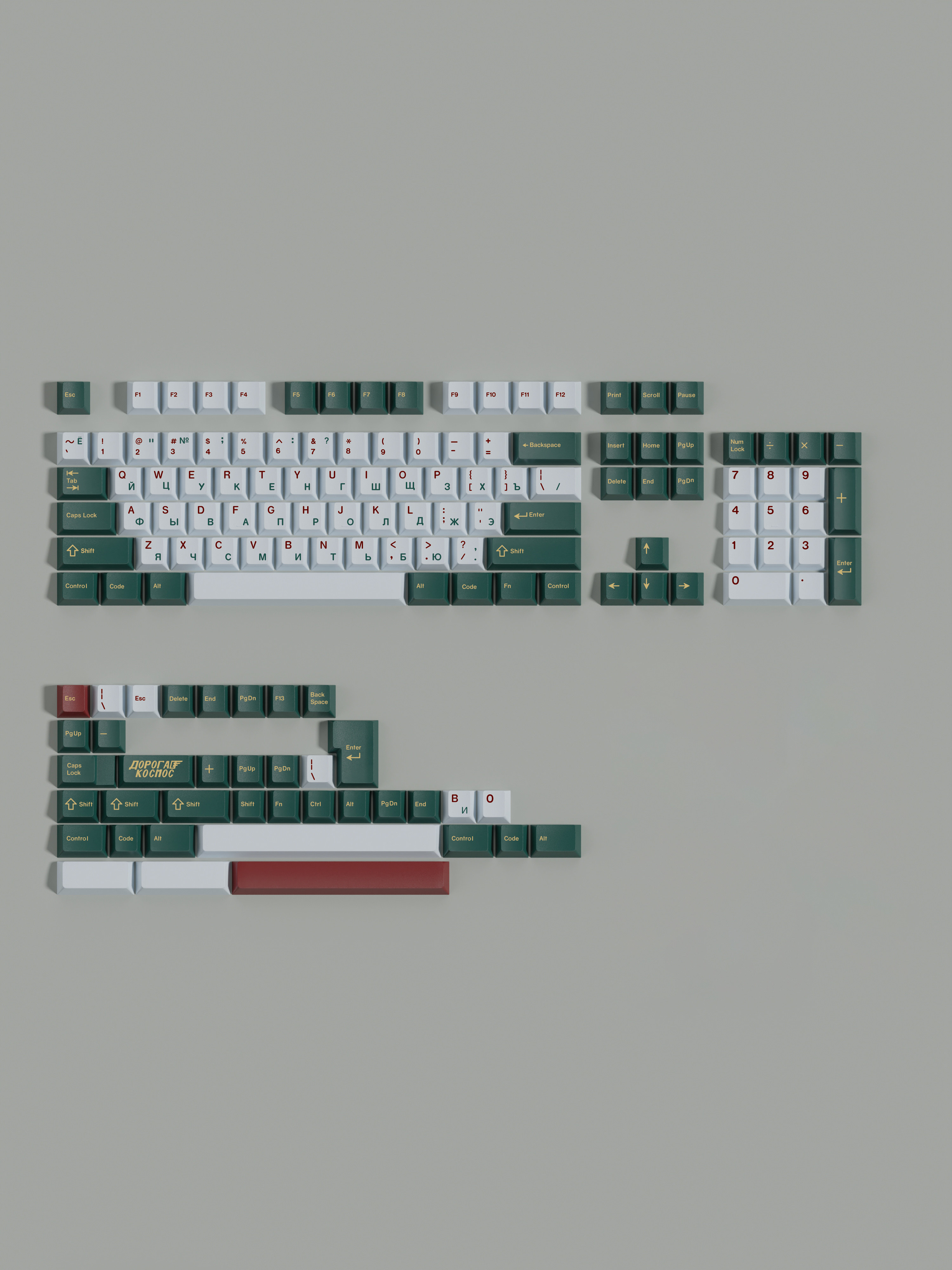 [In Stock] Keycap Walker JTK Oriental Cherry PBT Dyesub