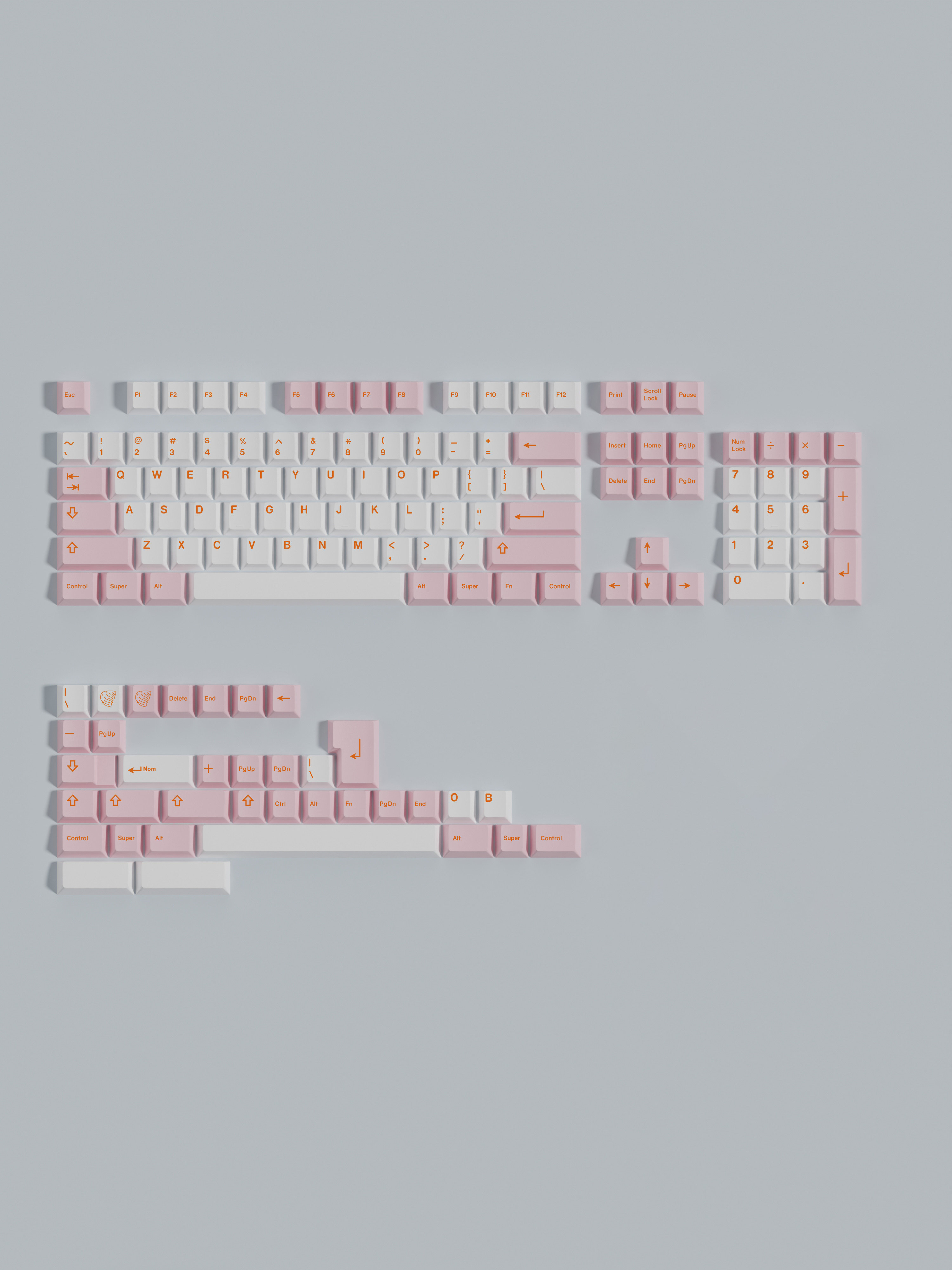 [In Stock] Keycap Walker Pastry  Cherry PBT Dyesub