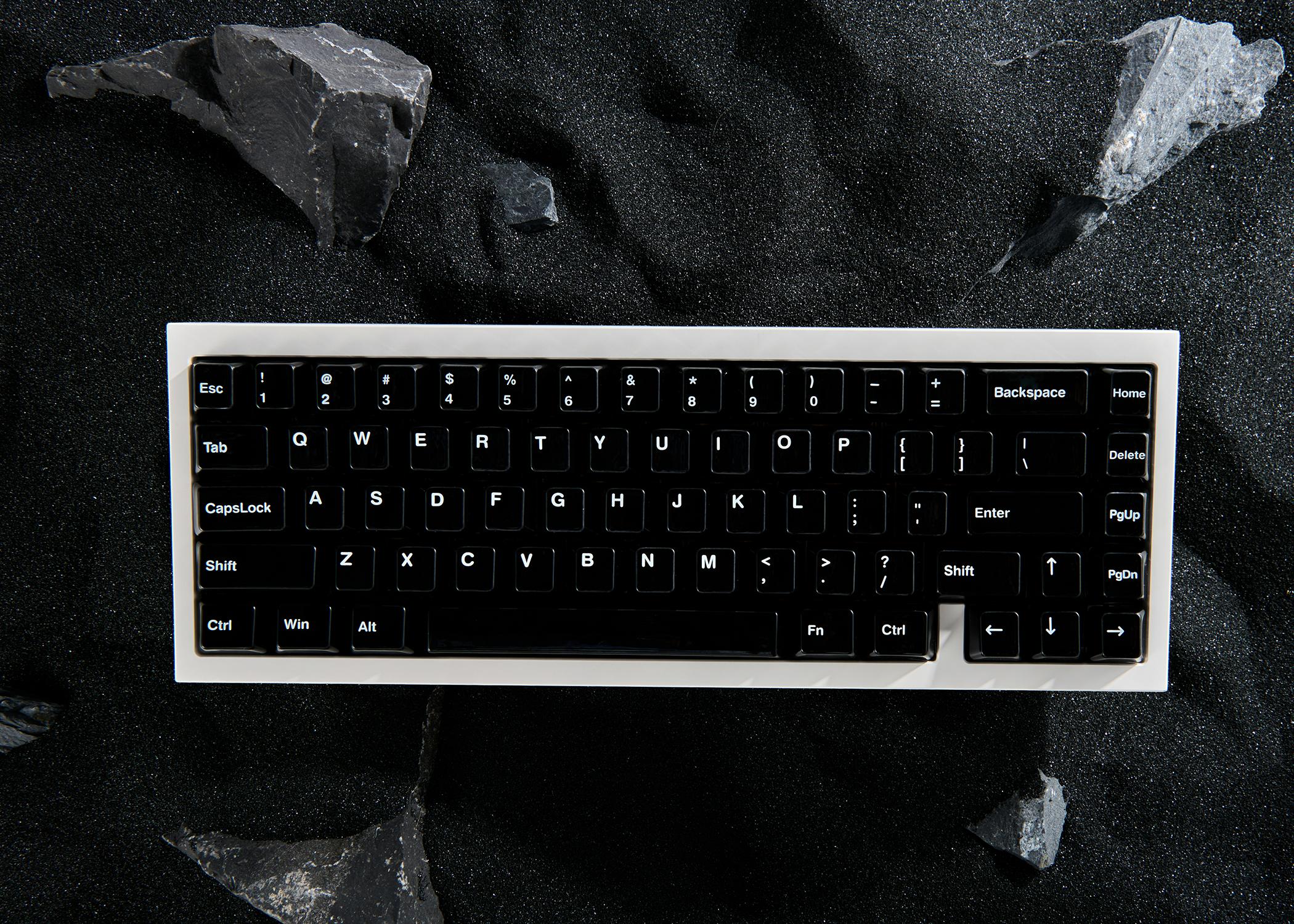 Keycap Sứ Ceramic V2 Glossy - Black