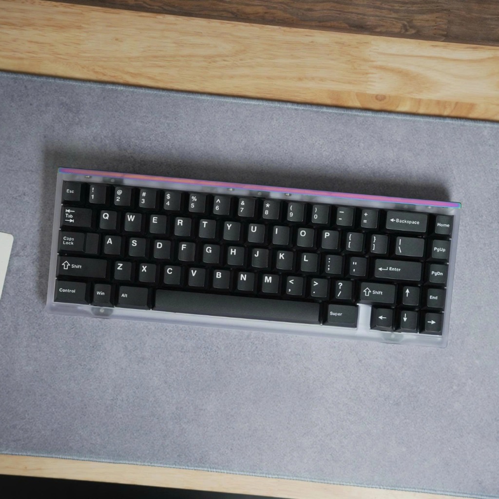 [Prebuilt by Sói] Mode SixtyFive - Polycarbonate Top + White Bottom - Sea Salt Smoothie - WS WOB