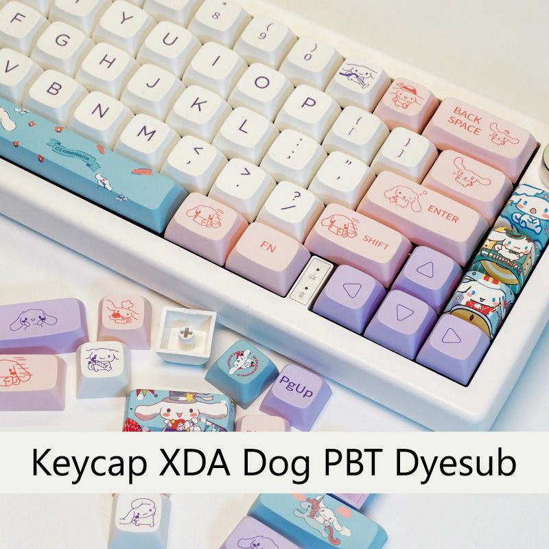 [In-stock] Keycap XDA Dog PBT Dyesub