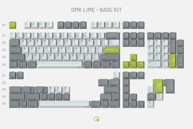 Keycap Cherry GMK Lime