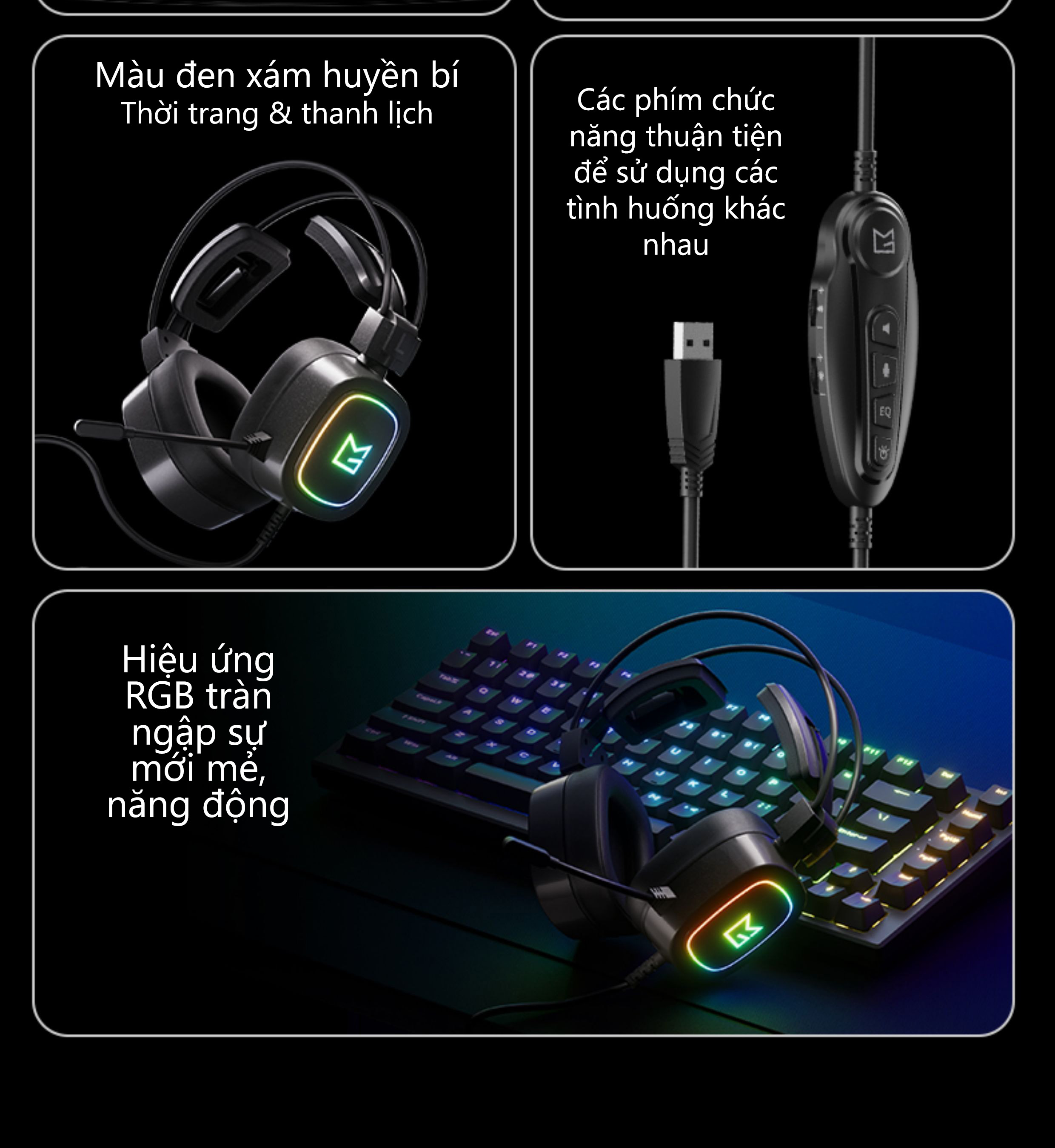 Tai nghe Monsgeek MA01