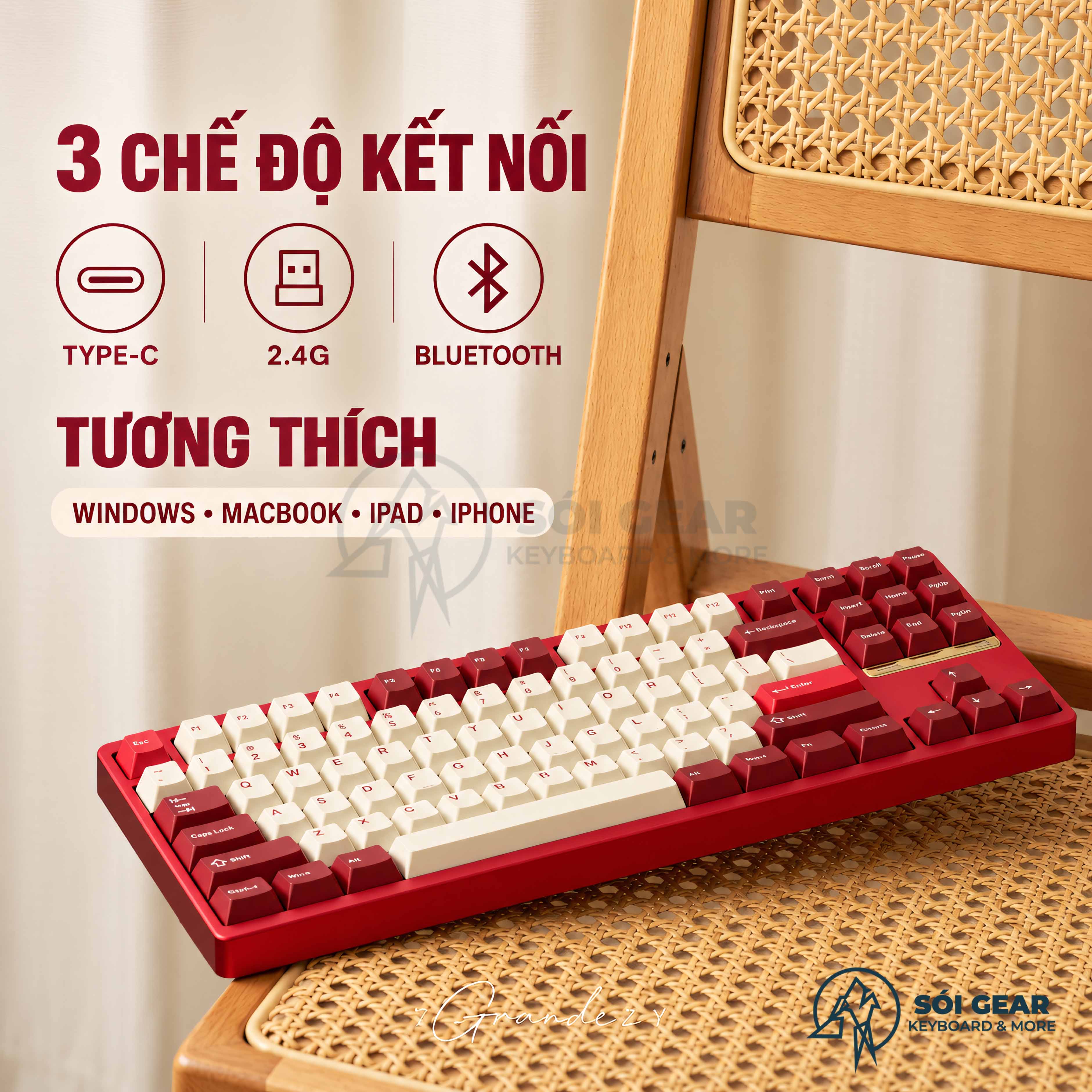 [In Stock] Bàn phím Prebuilt EVO80 Keyboard