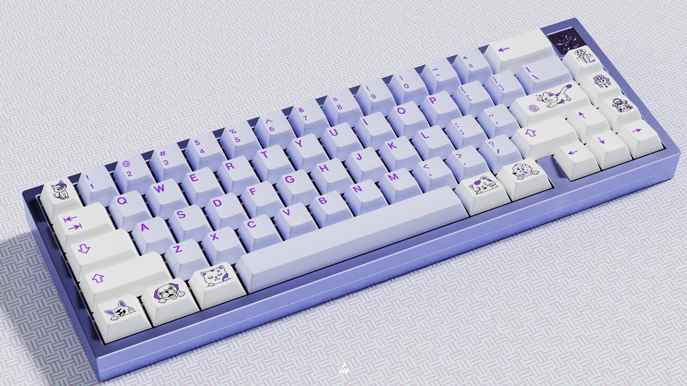 Keycap MW Paws Cherry PBT Dyesub - Base