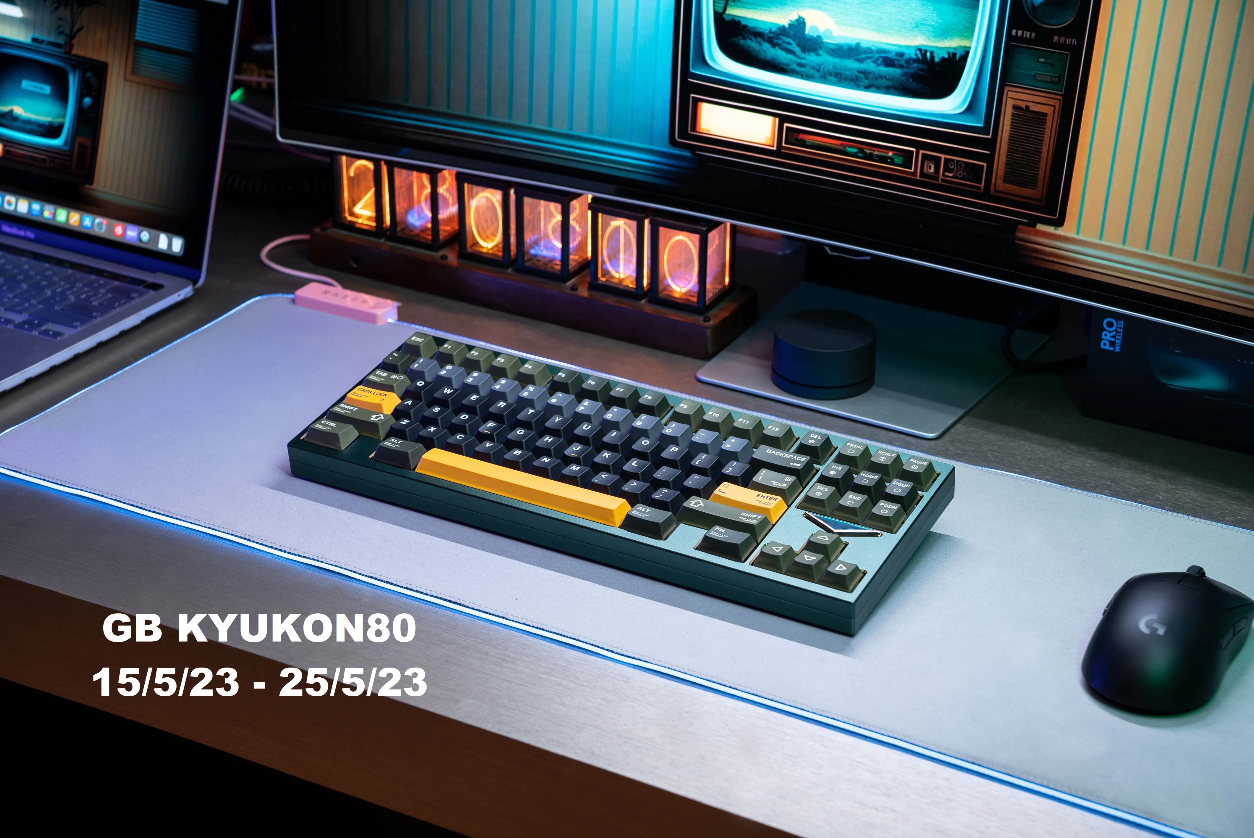 [In Stock] Kyukon80 Keyboard KIT