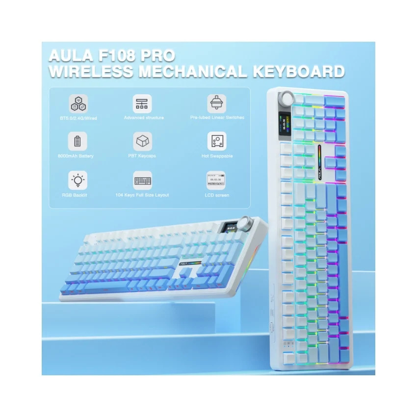 [In Stock] AULA F108 Pro