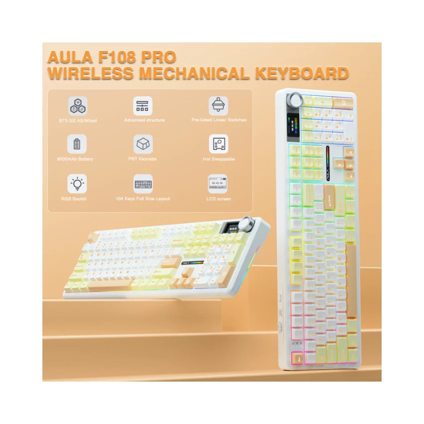 [In Stock] AULA F108 Pro