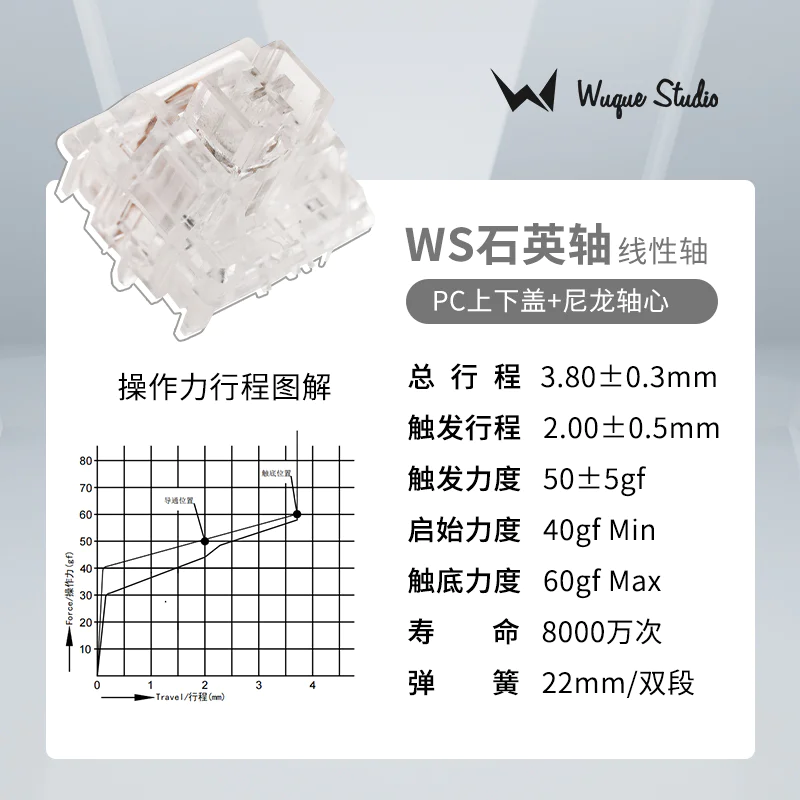 Switch Linear/Tactile/Silent WS Switch (Wuque Switch)