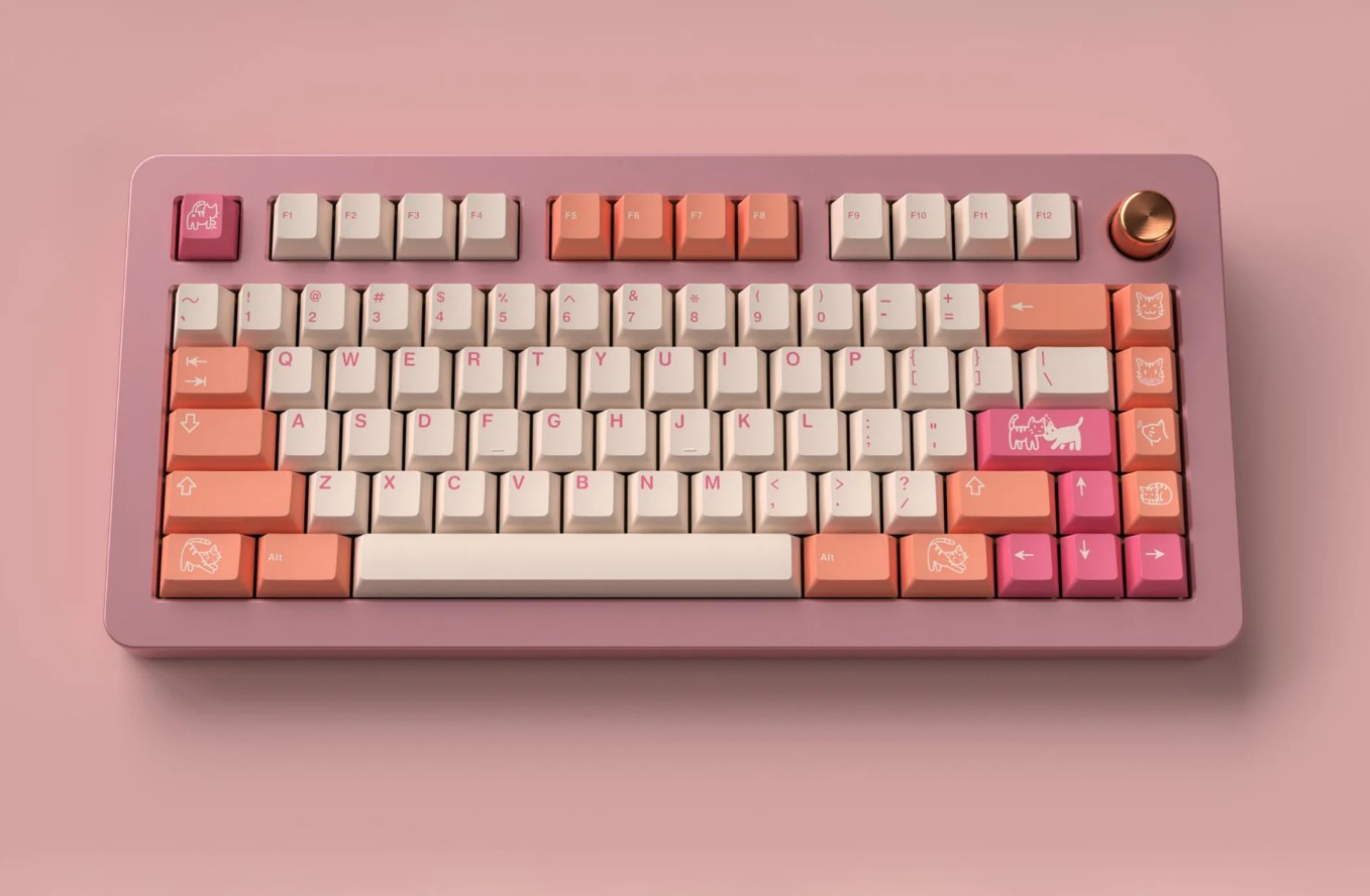 Keycap Cherry GMK CYL Orange Boi ABS Doubleshot