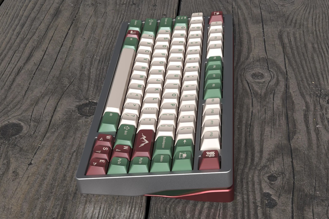 Keycap Cherry GMK CYL Camping R3 ABS Doubleshot