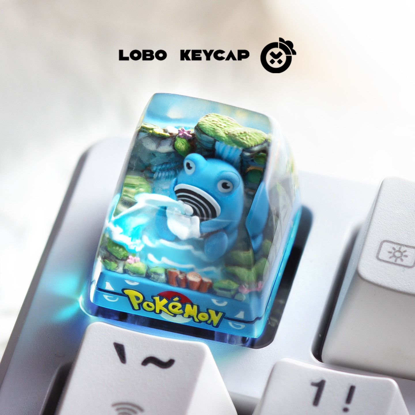 Keycap Artisan Lobo Pokemon Resin