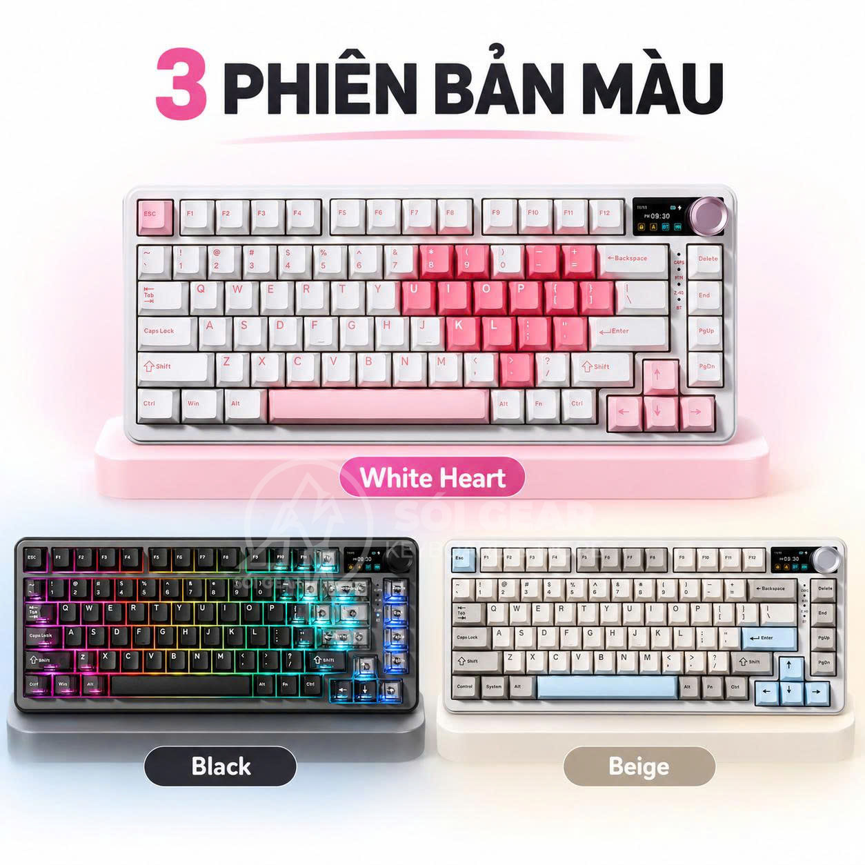Bàn phím cơ Yunzii B75 Pro Max