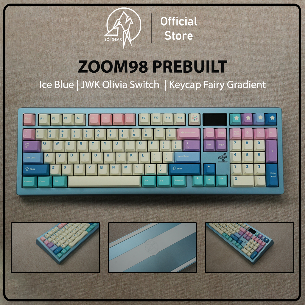 [In Stock] Zoom98 Prebuilt Keyboard